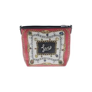 Brighton NYC‎ Red Printed Leather Shoulder Bag Purse Dog Love Bag54.02